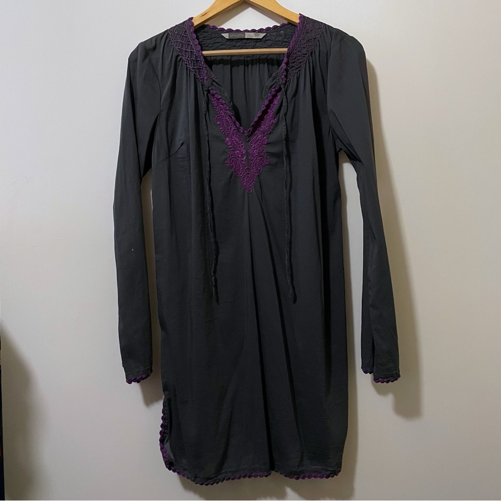 Athleta embroidered boho tunic